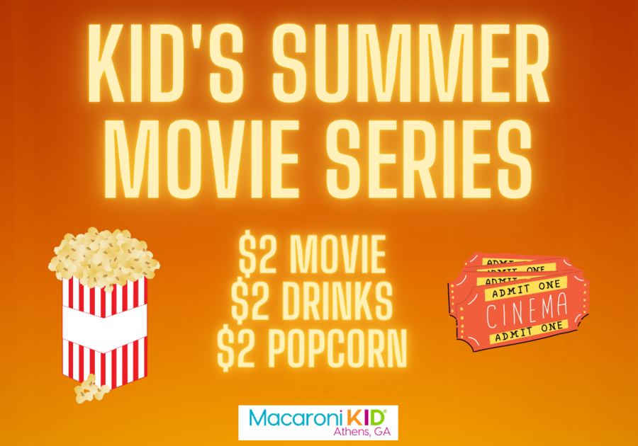 Kid's Summer Movie Series 2023 Macaroni KID Athens