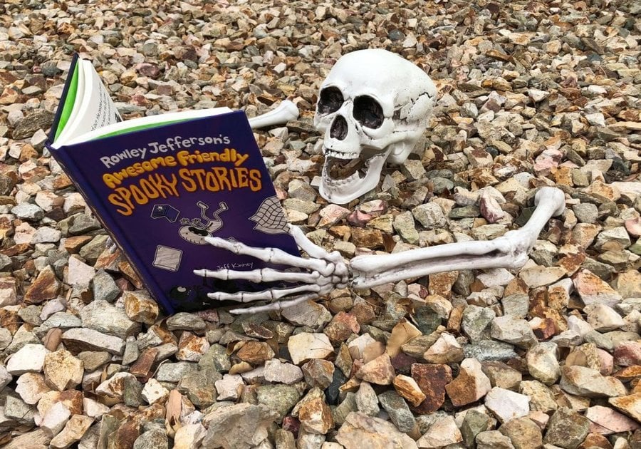 Rowley Jefferson's Awesome Friendly Spooky Stories is on sale now