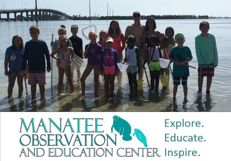 Manatee Center Summer Campers