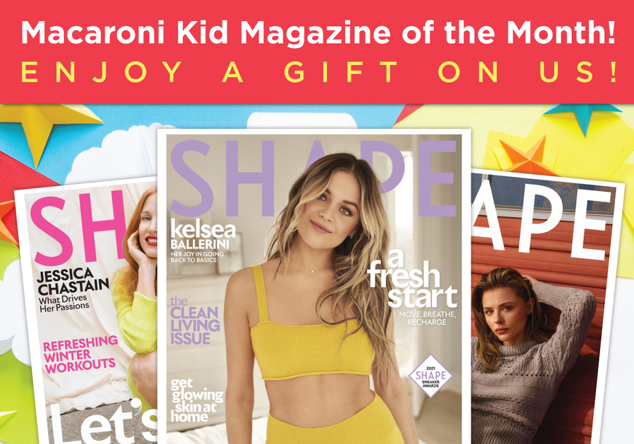 Macaroni Kid Magazine of the Month Shape Magazine