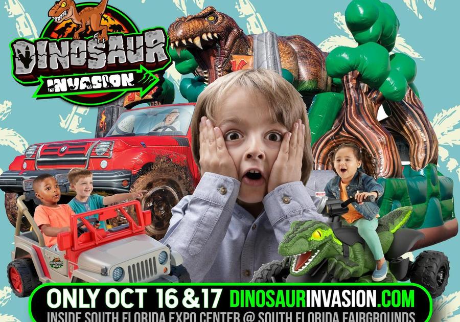 Dinosaur Invasion at South Florida Expo Center