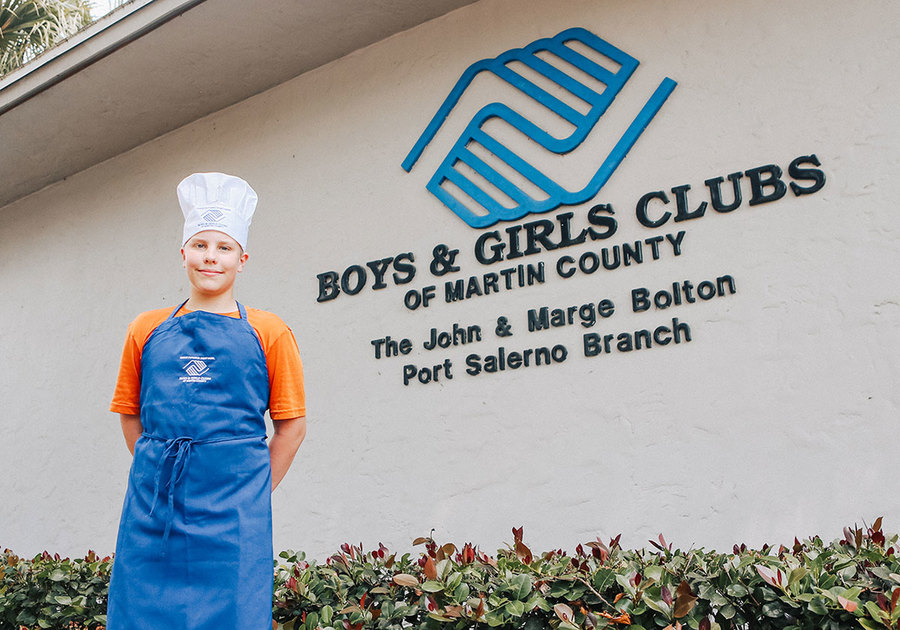 Boys & Girls Clubs of Martin County Culinary Program - Boy Chef