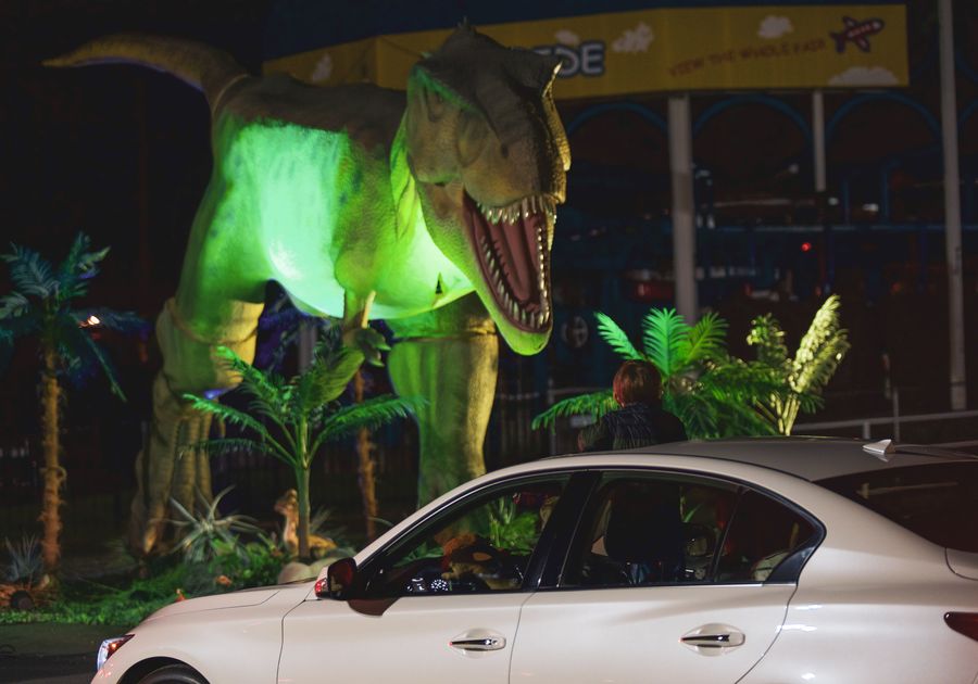 Drive-Thru Dinosaur Adventure at South Florida Fairgrounds