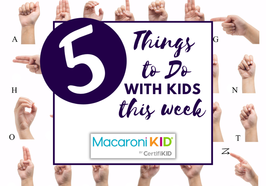 5 things to do with kids this week