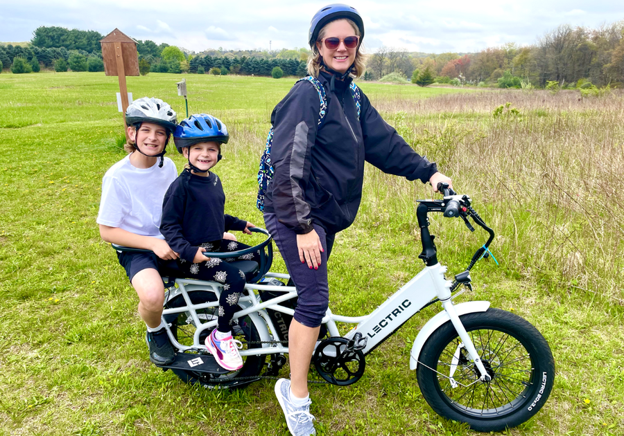lectric ebikes offer moms a great way to get around