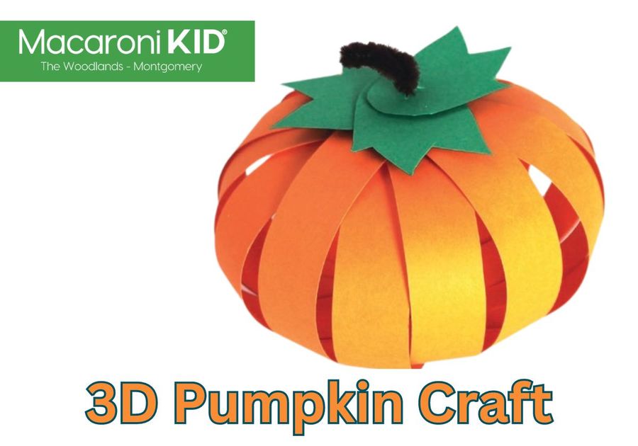 This 3D paper pumpkin craft is the perfect activity for children of all ages to celebrate the fall season!