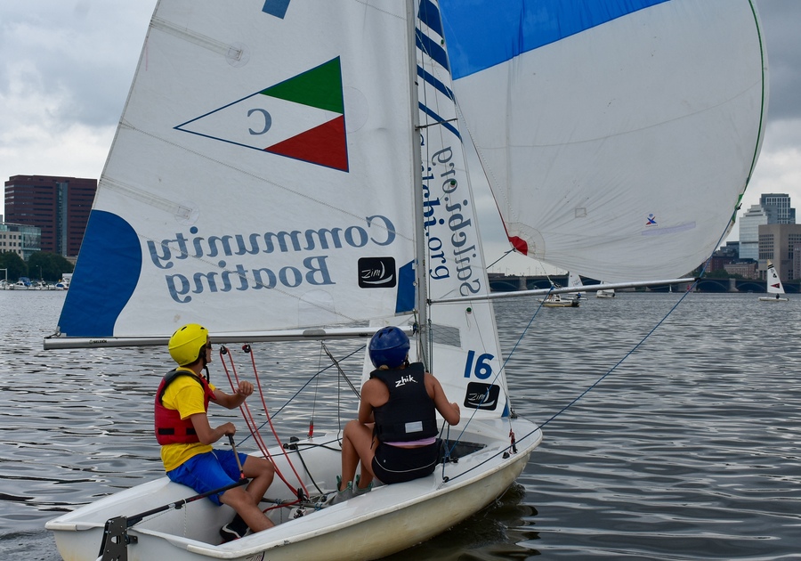 Sailing on the river