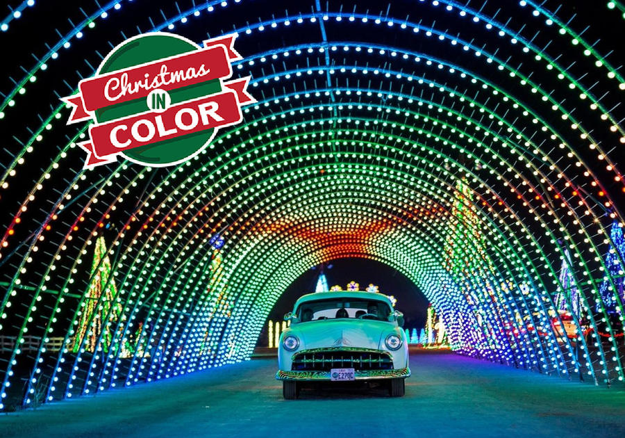 Christmas in Color giveaway in Boise, Idaho.