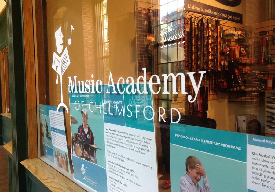 Music Academy window