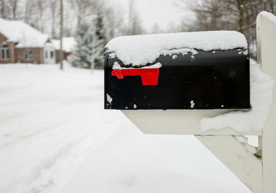 Snowy Mailbox