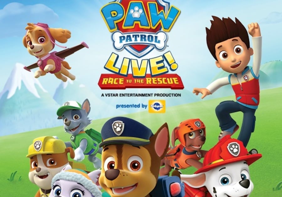 WIN: 4-Ticket Voucher Pack to Paw Patrol Live! Race to the Rescue ...