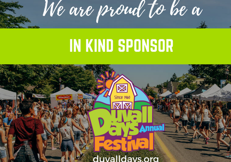 Duvall Days Festival Celebrates 58 Years June 2nd and 3rd Macaroni