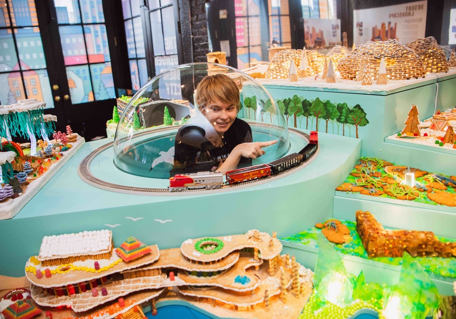 The Gingerbread City NYC at The Seaport