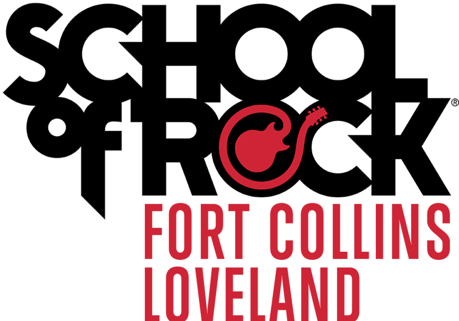 Combo Stacked School of Rock Logo Fort Collins Loveland