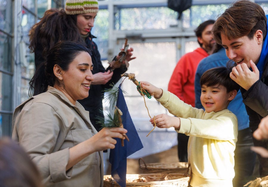 Celebrating Tu Bishvat at Brooklyn Children's Museum