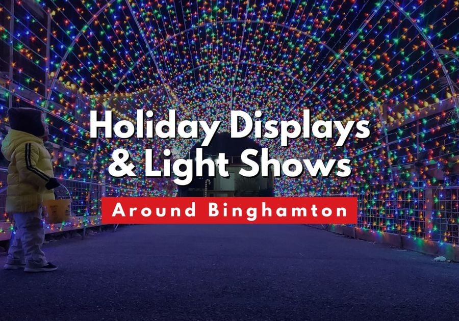 Holiday Displays Light Shows Binghamton Broome County