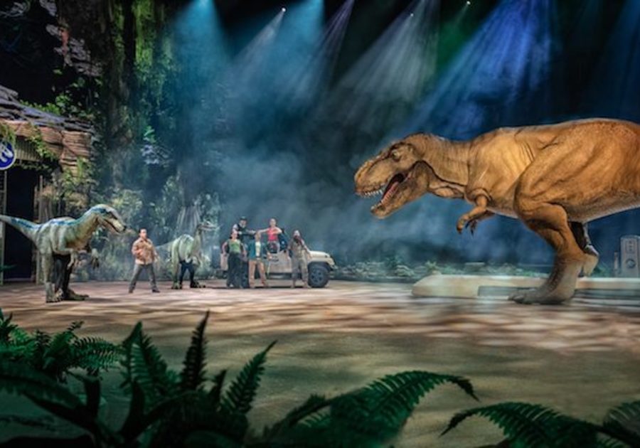 Jurassic World live tour family fun kid activity free giveaway american airlines arena bb&t center dinosaurs show
