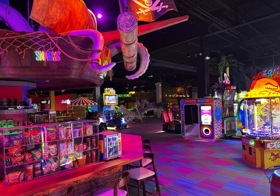 arcade bowling birthday party