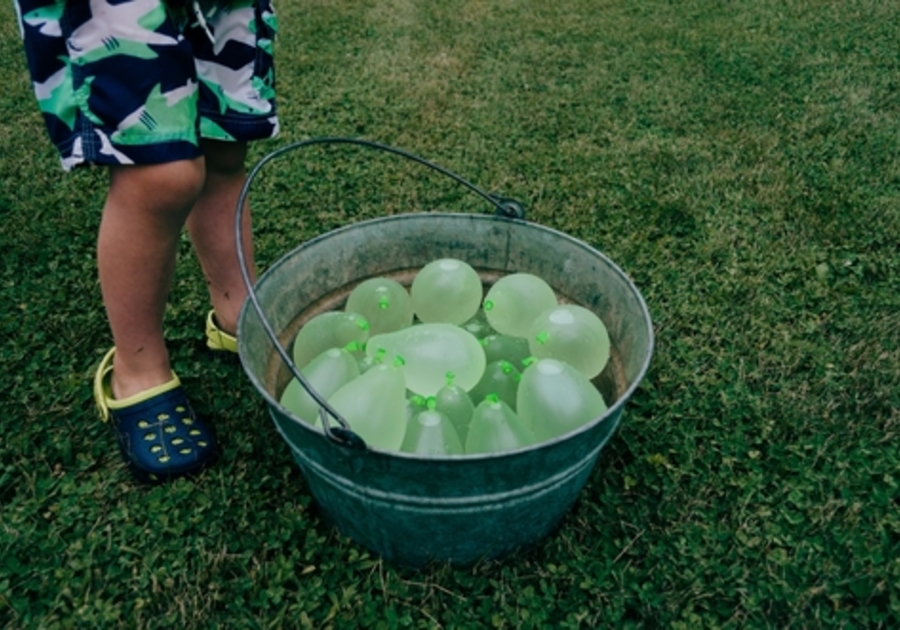 Summer fun water balloons