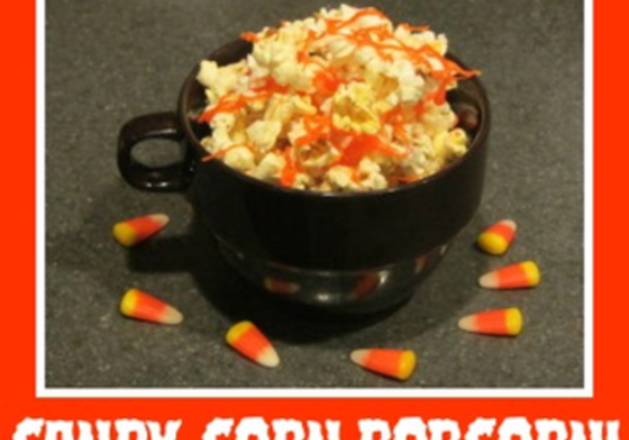 Candy Corn Popcorn!