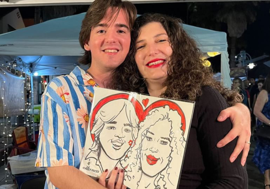 Caricatures birthdays private events weddings artist