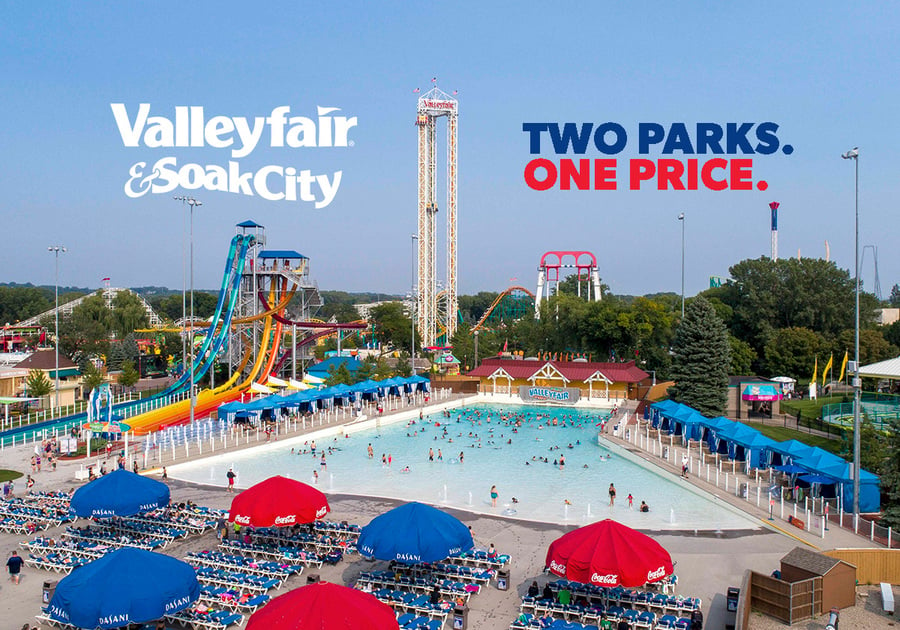 Two Parks. One Price.