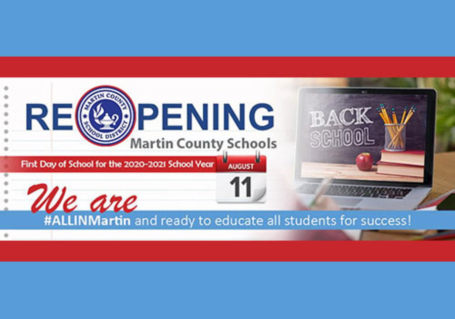Martin County School District 2020 Back To School Banner