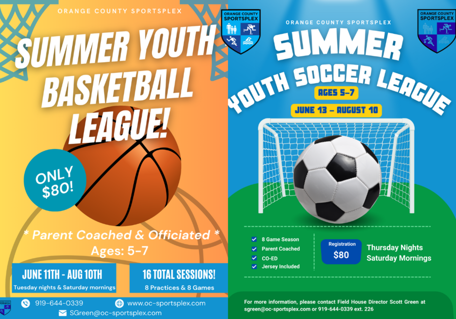 Summer Youth Leagues at Orange County Sportsplex