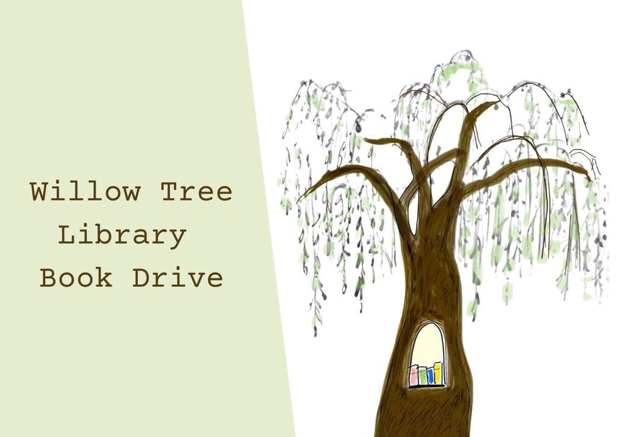 Willow Tree Library Book Drive
