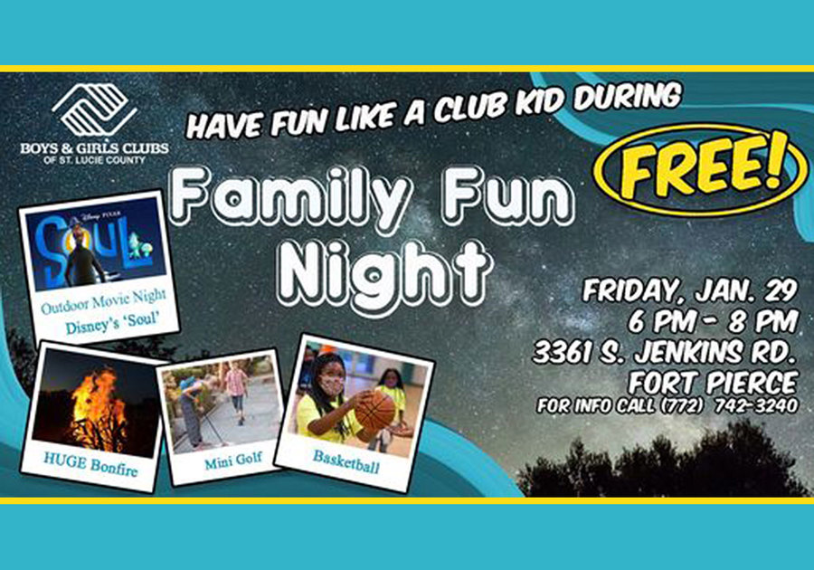 Boys & Girls Club SLC Jan 2021 Family Fun Night