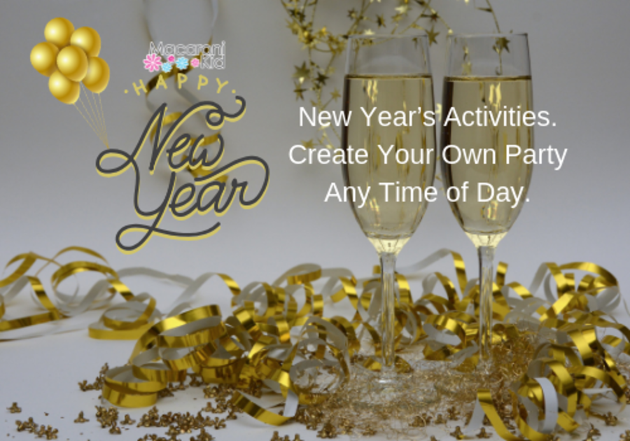 New Year's Activities Create Your Own Party