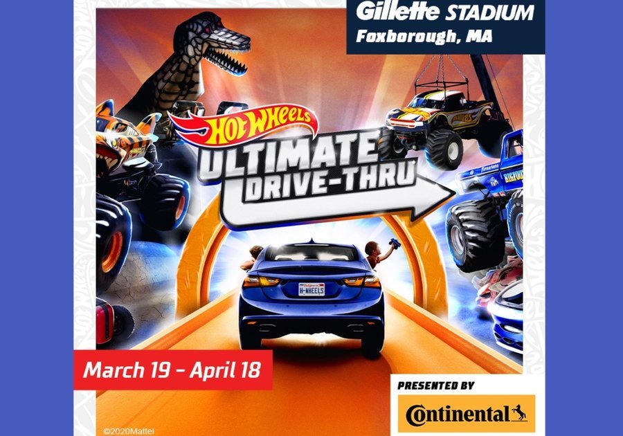Hot Wheels Ultimate Drive-Thru Gillette Stadium 2021