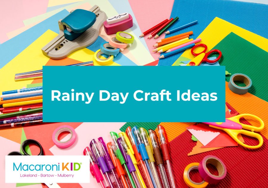 Rainy day craft ideas