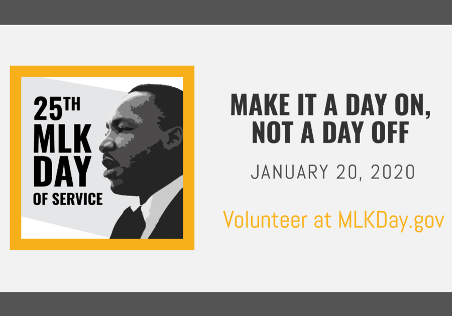 25th MLK Day of Service: Make it a day on, not a day off