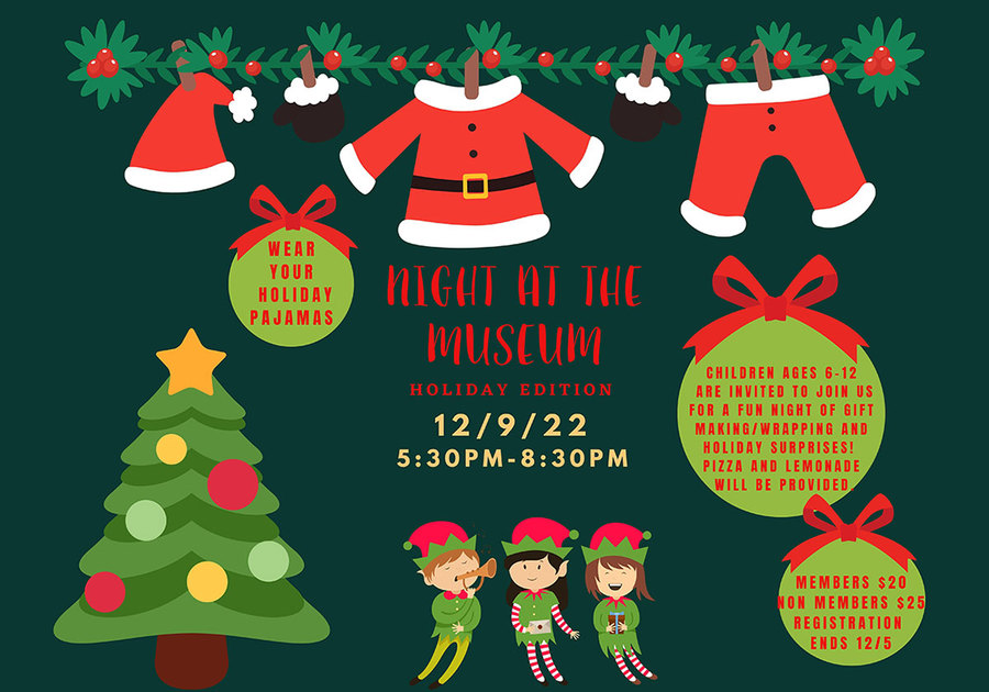 The Children's Museum Night at the Museum Holiday Edition, December 2022