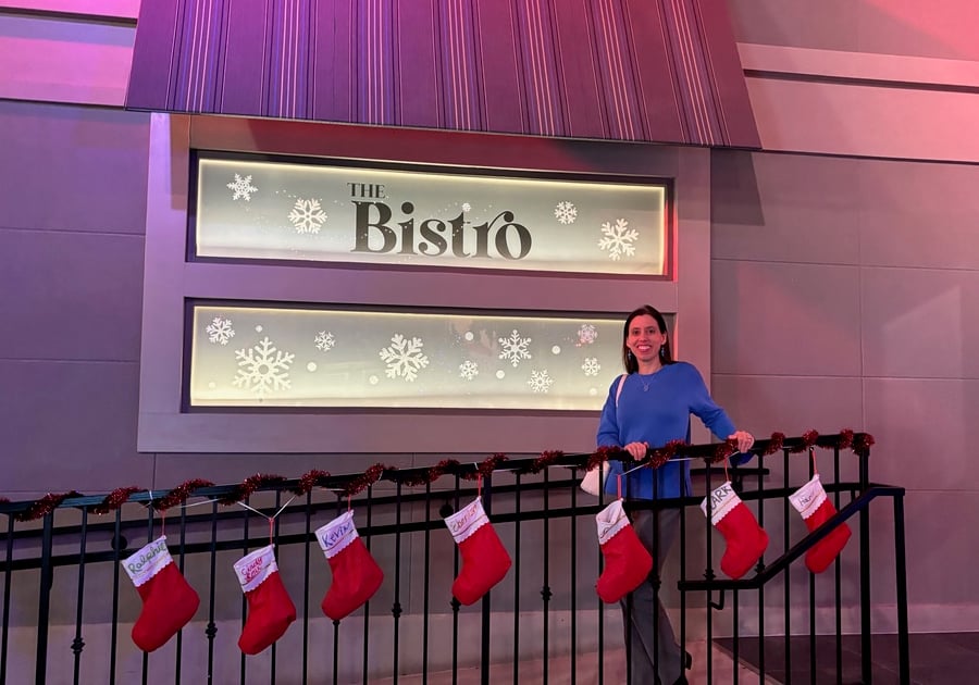 The Bistro at iPlay America Miracle Christmas Pop Up Bar December 2024 Freehold NJ Monmouth County