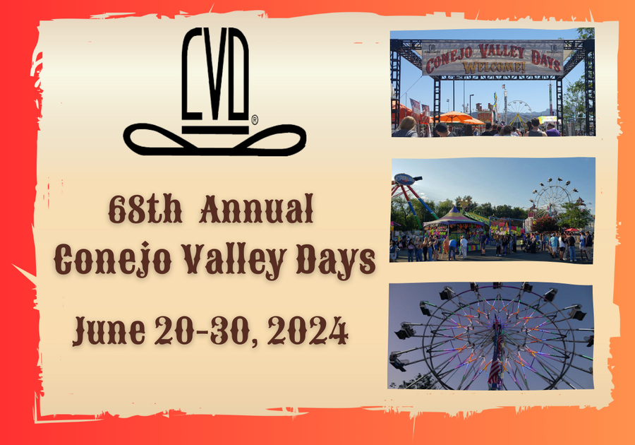68th Annual Conejo Valley Days June 20-30, 2024