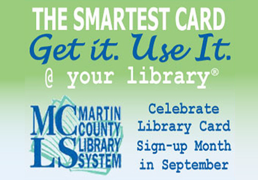 September is Library Card Sign up Month