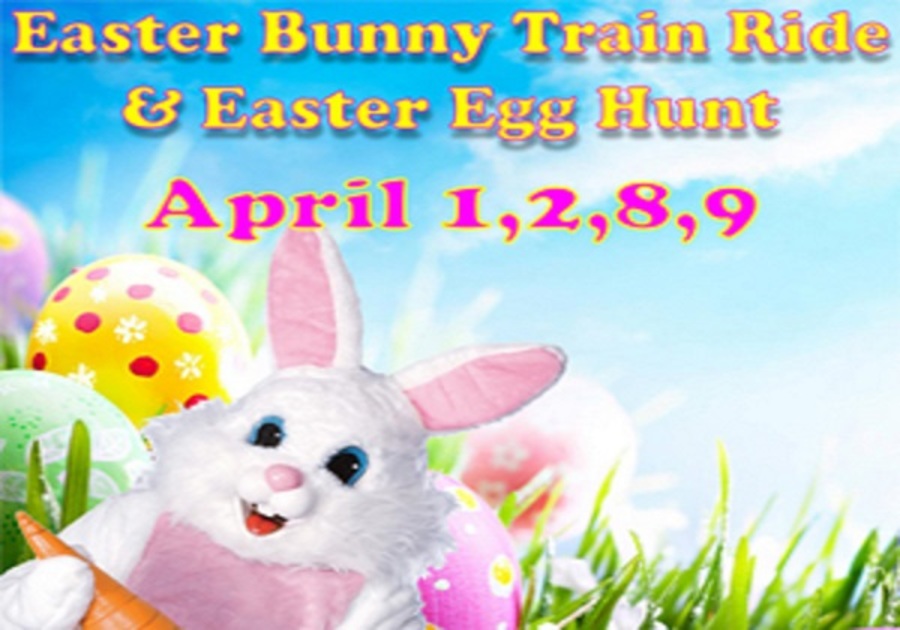 Easter Bunny Train Ride + Egg Hunt 2023