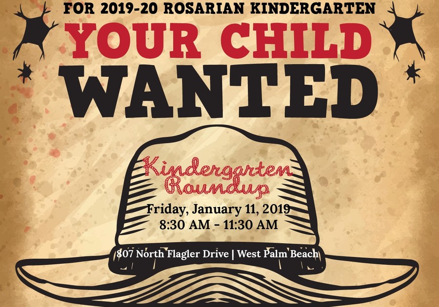 Kindergarten Roundup Rosarian Academy