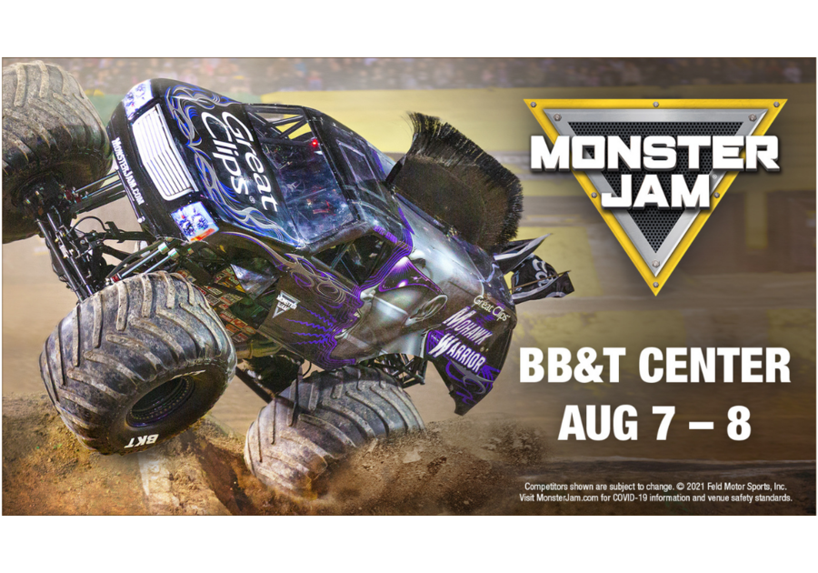 Monster Jam at BB&T Center August 7th and 8th