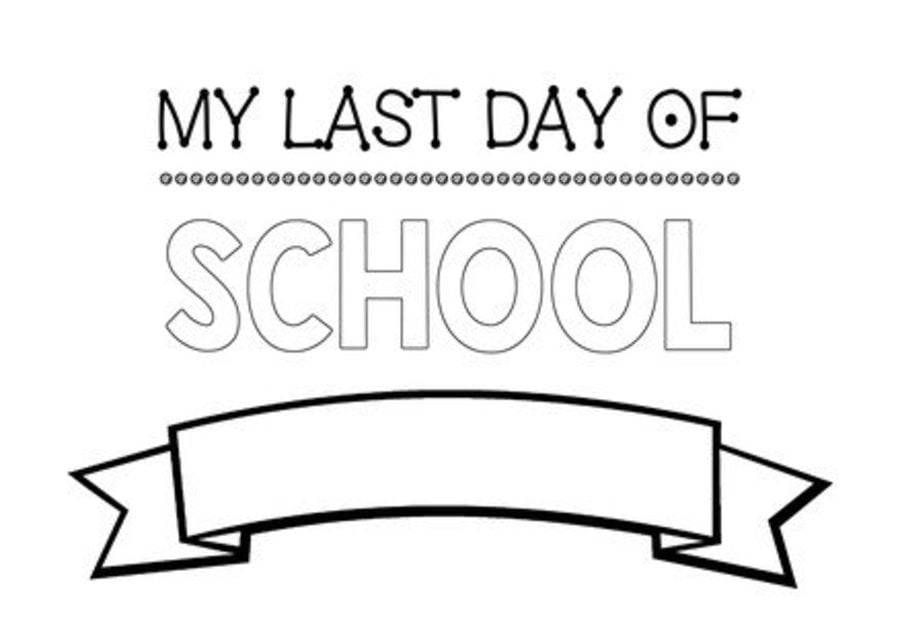 Mark the Last Day of School With These Printable Signs Macaroni KID