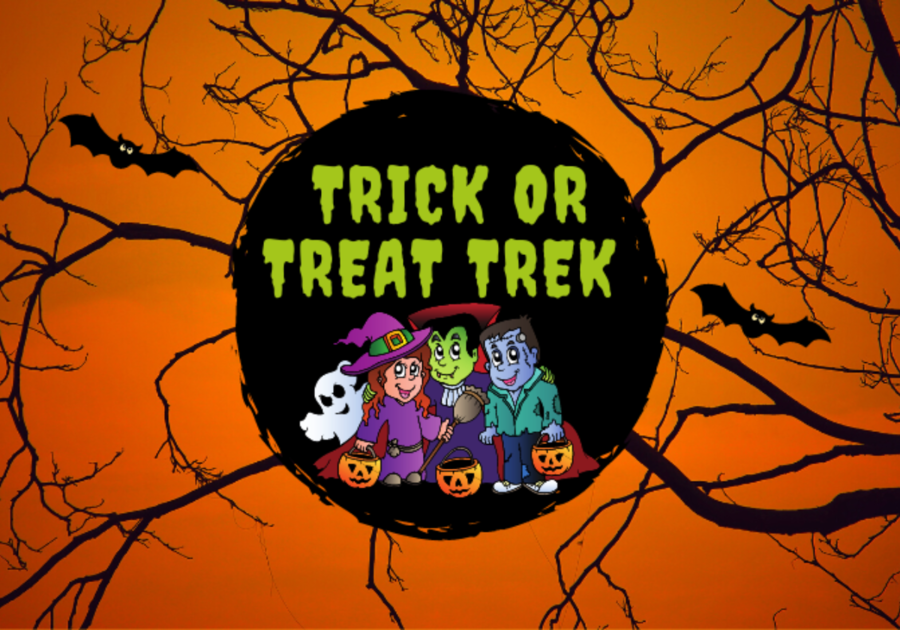 enjoy trick or treat trek on October 29