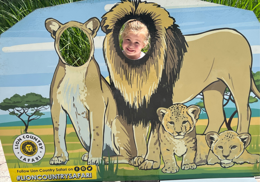 Scarlett at Lion Country Safari