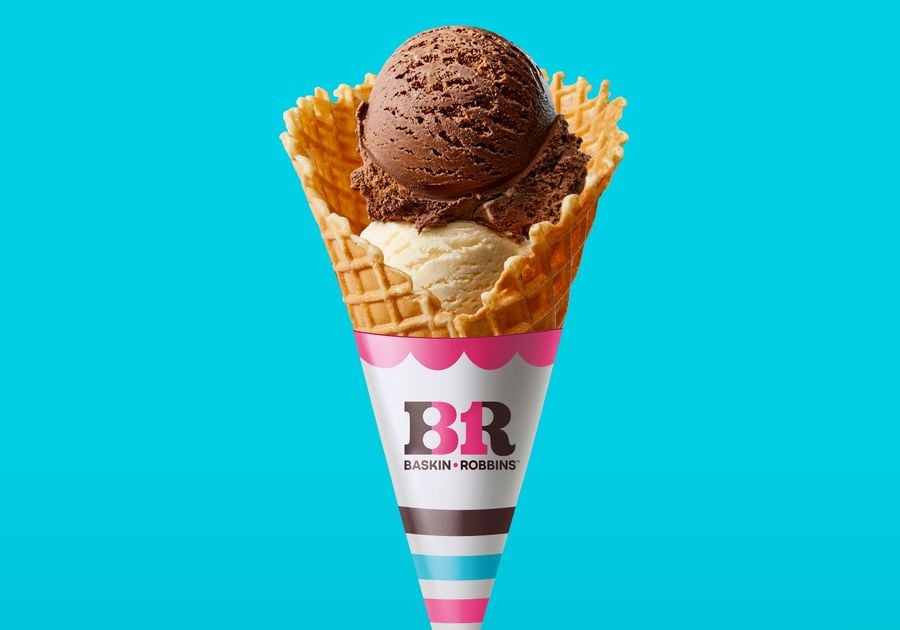 Baskin Robbins Ice Cream Cone