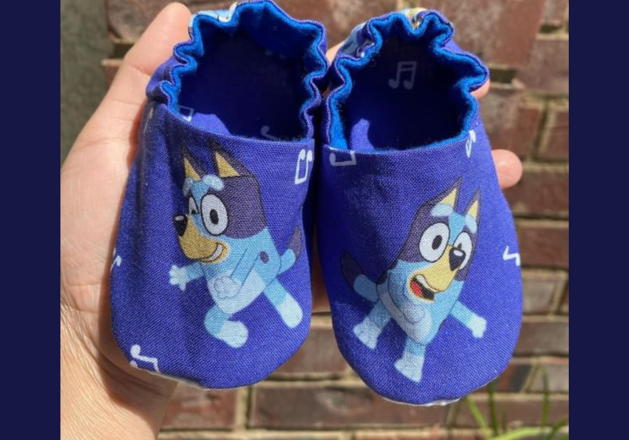 Custom Baby Shoes Bluey Menifee