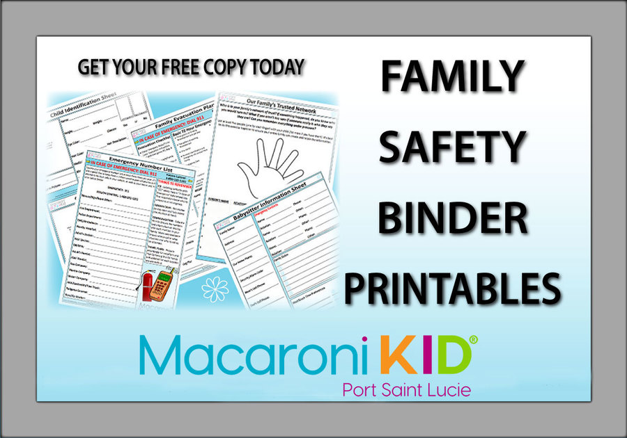 Family Safety Binder