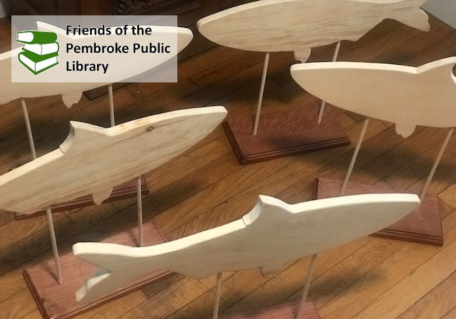 Decorate a Herring fundraiser for the Pembroke Public Library in Pembroke MA