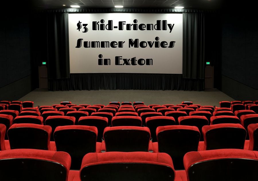 $3 Movies for Kids in Exton This Summer
