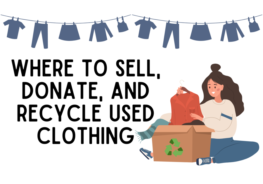 Where to Sell, Recycle and Donate Your Old Clothes
